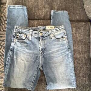 Ag-ed Denim Prima Ankle Cigarette Leg Jeans for Women Size 25R